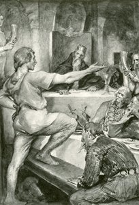 Beowulf wyniośle odpowiada Hunferthowi