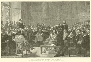 Westminsterskie Zgromadzenie Bogów autorstwa after John Rogers Herbert