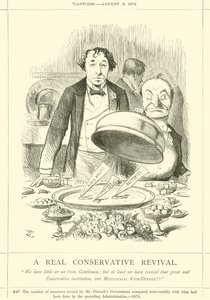Prawdziwe konserwatywne odrodzenie autorstwa after John Tenniel