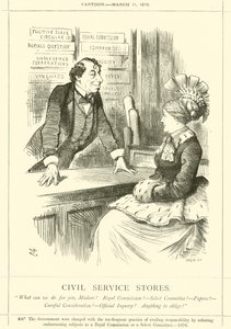 Sklepy służby cywilnej autorstwa after John Tenniel