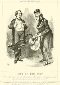 Wyjdź z torby! autorstwa after John Tenniel