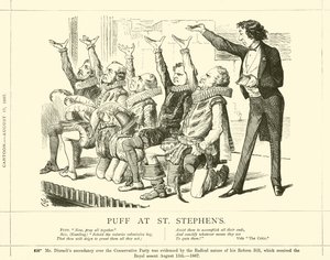 Ptyś w St Stephens autorstwa after John Tenniel