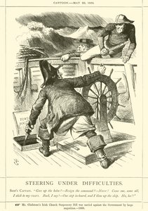 Sterowanie pod trudnościami autorstwa after John Tenniel