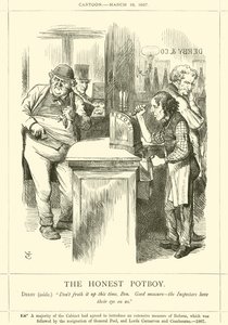 Uczciwy Potboy autorstwa after John Tenniel