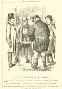 Oburzony obserwator autorstwa after John Tenniel