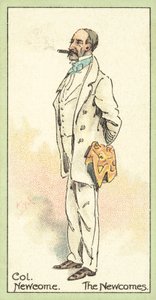 Pułkownik Newcome, The Newcomes (chromolitho) autorstwa after Joseph Clayton Clarke