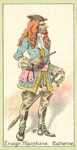 Chorąży Macshane, Katarzyna (chromolitho) autorstwa after Joseph Clayton Clarke