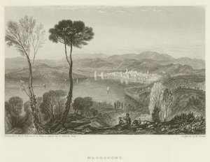 Negropont autorstwa after Joseph Mallord William Turner