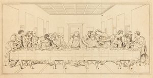 Ostatnia Wieczerza autorstwa after Leonardo da Vinci