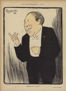 Coquelin Cadet, ilustracja do Le Rire