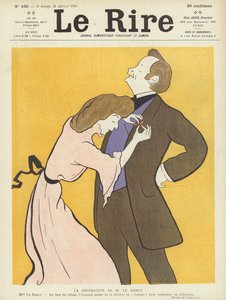 Odznaczenie pana le Bargy. Ilustracja do Le Rire