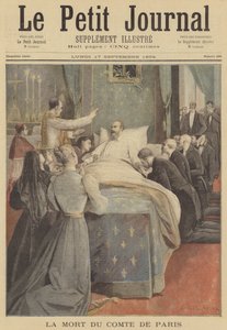 Śmierć księcia Filipa, hrabiego Paryża autorstwa after Lionel Royer