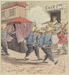Zamach na barona Ketelera, ambasadora Niemiec w Pekinie autorstwa after Louis Charles Bombled