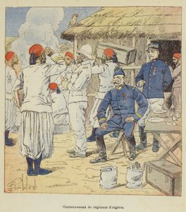 Kanton pułku algierskiego autorstwa after Louis Charles Bombled