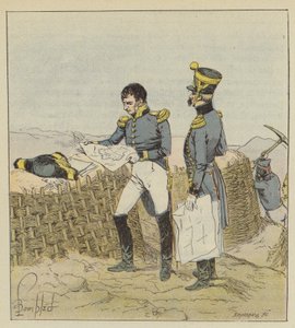 Carnot prosi o służbę, powierzono mu miasto Angers autorstwa after Louis Charles Bombled