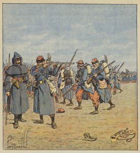 Walka w odwrocie autorstwa after Louis Charles Bombled