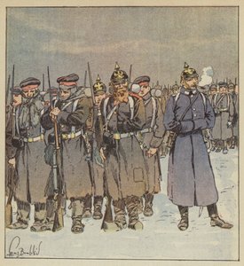 Pozbawienie niektórych wojsk pruskich autorstwa after Louis Charles Bombled