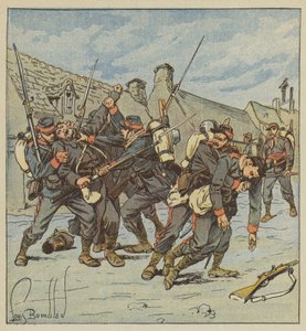 Odcinek de lenlevement de Faverolles autorstwa after Louis Charles Bombled