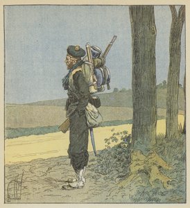 Fizylier marin autorstwa after Louis Charles Bombled