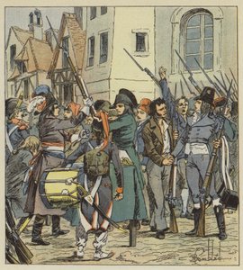 Cały naród rzucił się do broni autorstwa after Louis Charles Bombled