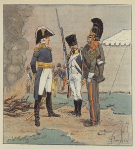 Marszałek Augereau, książę Castiglione autorstwa after Louis Charles Bombled