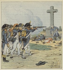 W ten sposób zniszczono trzy czwarte francuskiej szlachty. autorstwa after Louis Charles Bombled