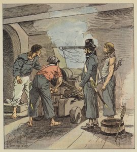 Żeglarze 1805-1815 autorstwa after Louis Charles Bombled