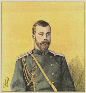Mikołaj II, cesarz Rosji autorstwa after Louis Charles Bombled