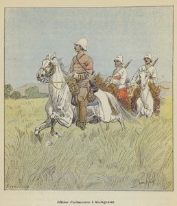 Urzędnik ordynacji na Madagaskarze autorstwa after Louis Charles Bombled