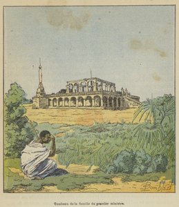 Grób rodziny premiera autorstwa after Louis Charles Bombled
