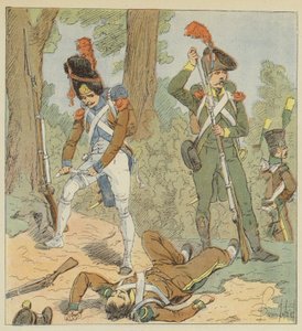 Wojska włoskie, Legion Piemontu, Piechota Bojowa, 1806, Legion Włoski, 1800