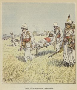 Tureckie błogosławieństwa transport lambulansu autorstwa after Louis Charles Bombled