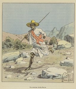 Kurier od królowej autorstwa after Louis Charles Bombled