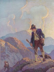 Ilustracja do Rip Van Winkle