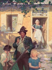 Ilustracja do Rip Van Winkle