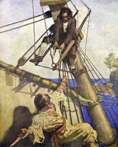 Ilustracja do Wyspy Skarbów