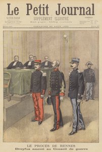 Alfred Dreyfus postawił przed swoim drugim sądem wojennym w Rennes