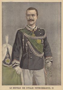 Wiktor Emanuel III, nowy król Włoch