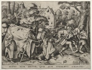 Ślub Mopsusa i Nysy autorstwa after Pieter Bruegel