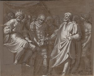 Mucius Scaevola przed Porsenną