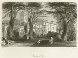 Park Ockhama autorstwa after Thomas Allom
