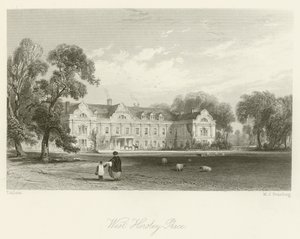West Horsley Place autorstwa after Thomas Allom