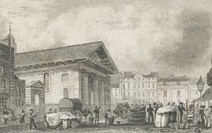 St Pauls Covent Garden, ok. 1810 r.