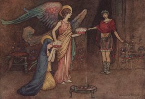 Geoffrey Chaucer, Druga opowieść o zakonnicach autorstwa after Warwick Goble