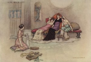 Geoffrey Chaucer, Troilus i Criseyde autorstwa after Warwick Goble