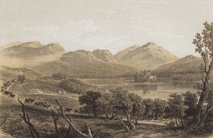Zamek Kilchurn (chromolitho)