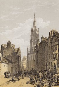 Nowa Sala Zgromadzeń, Edynburg (chromolitho)