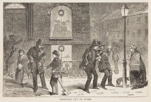 Boże Narodzenie na zewnątrz autorstwa Winslow Homer