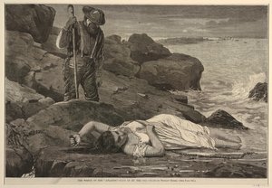 Wrak „Atlantyku” – wyrzucony przez morze autorstwa Winslow Homer