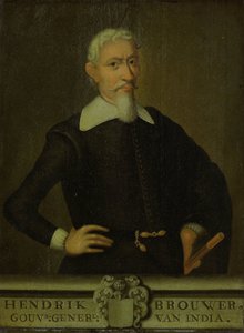 Portret Hendrika Brouwera, Generalnego Gubernatora Holenderskich Indii Wschodnich